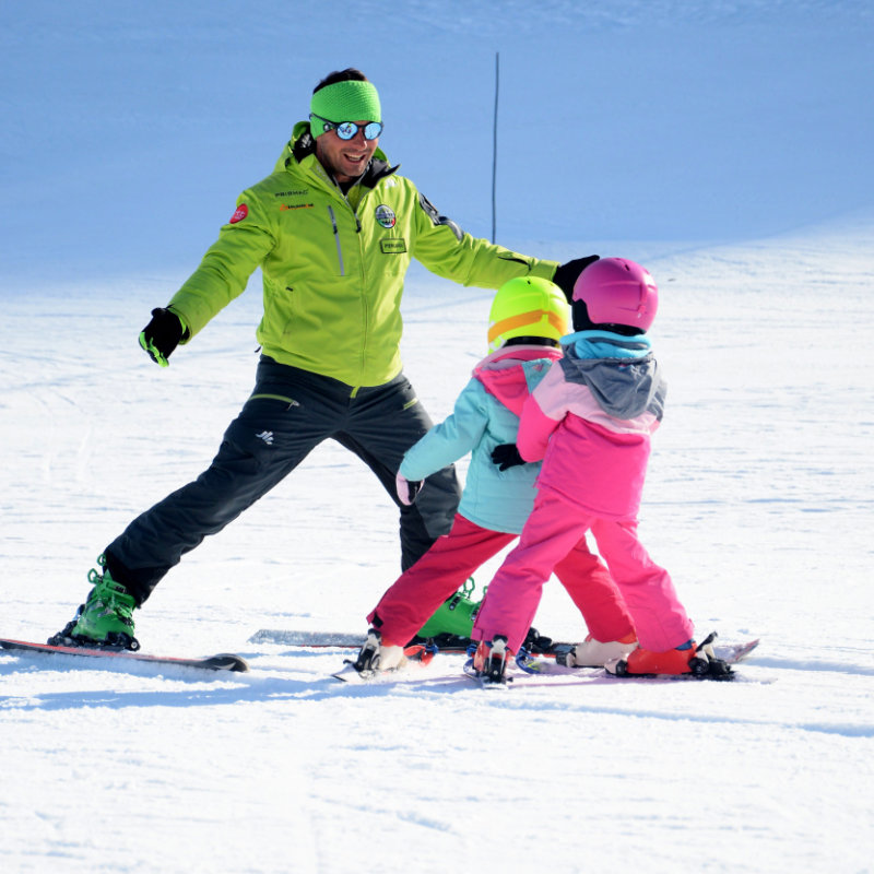 Ski lessons and courses on Monte Bondone